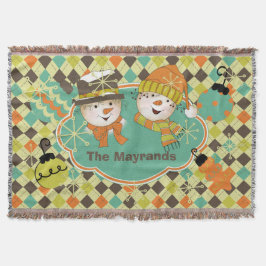 Cobertor Feriado Personalizado de Neves do Argyle