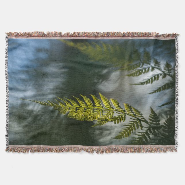 Cobertor Fern Nature Photo (Frente)