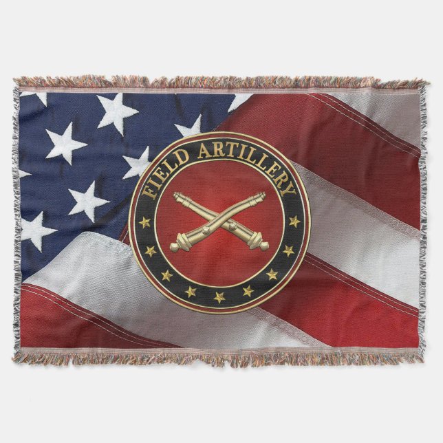 Cobertor Field Artillery Branch Insignia Special Edition (Frente)