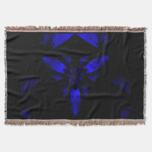 Cobertor Fire Lotus Midnight Blue 1