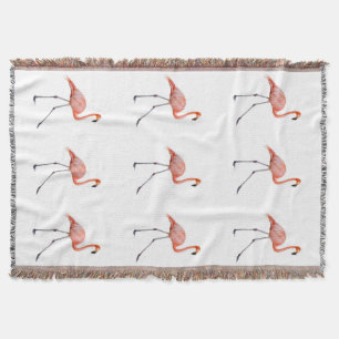 Cobertor Flamingo cor-de-rosa