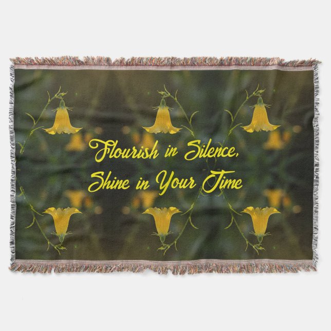 Cobertor Fleece Blanket 54" x 38" – Flowers for the Soul (Frente)