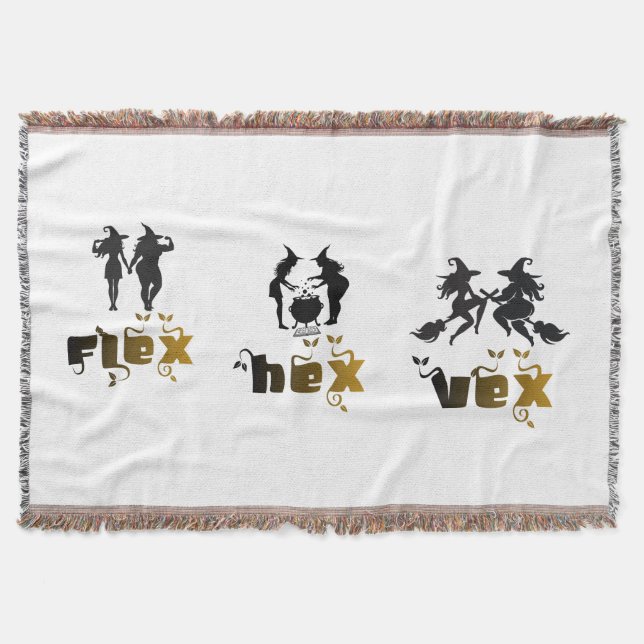 Cobertor Flex. Hex. Vex. Bruxas Corporalmente Positivas e D (Frente)