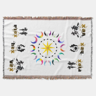 Cobertor Flex. Hex. Vex. Tecido de Oração Ritual de Altar P