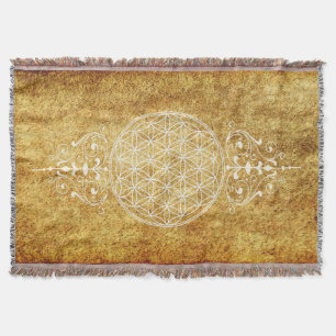 Cobertor Flor da Vida / Blume des Lebens - vintage I