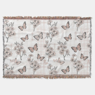 Cobertor Flor de Borboleta Elegante (6)