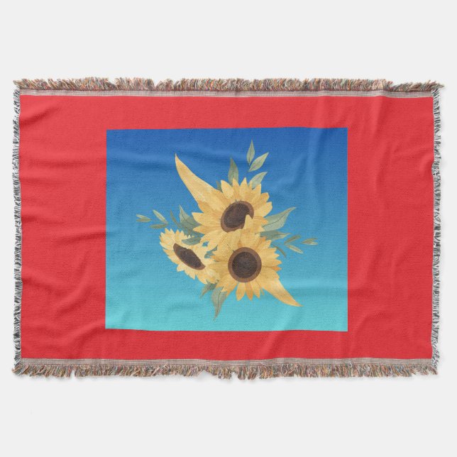 Cobertor Flor de Girassol (Frente)