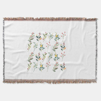 Cobertor Floral Algodão Lâmpada