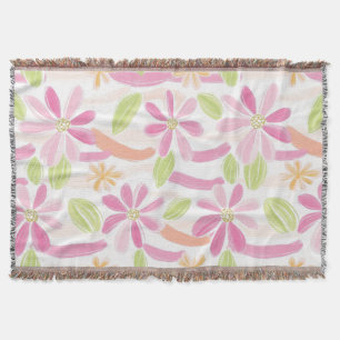 Cobertor Floral Retro Pastel (2)