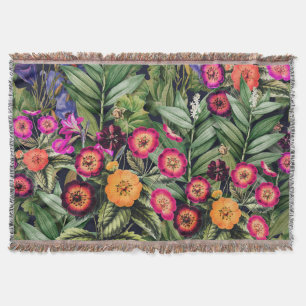 Cobertor Floral Rosa Ilha Prado
