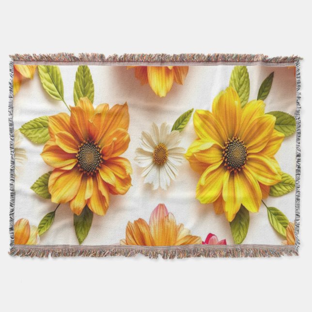 Cobertor flores amarelas (Frente)