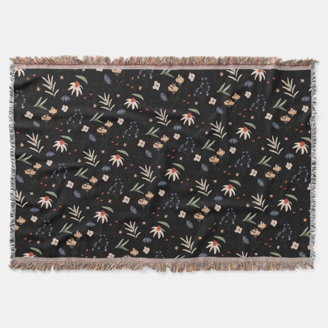 Cobertor Flores aquáticas simples 1 (Frente)