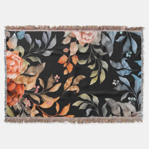 Cobertor Flores de Aquarela 4