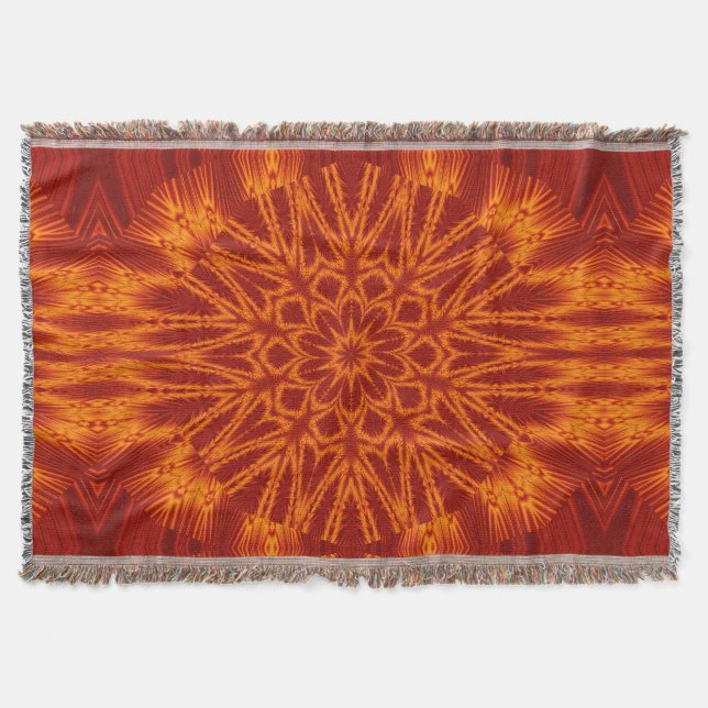 Cobertor Flores de Fogo 277 (Frente)