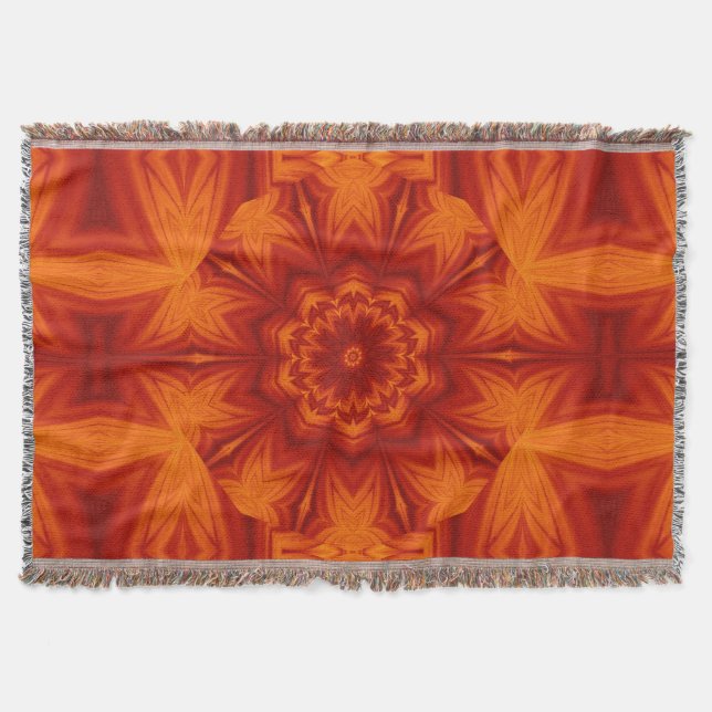 Cobertor Flores de Fogo 283 (Frente)