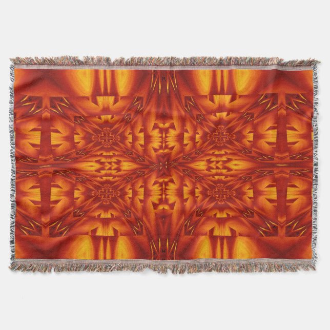 Cobertor Flores de Fogo 291 (Frente)