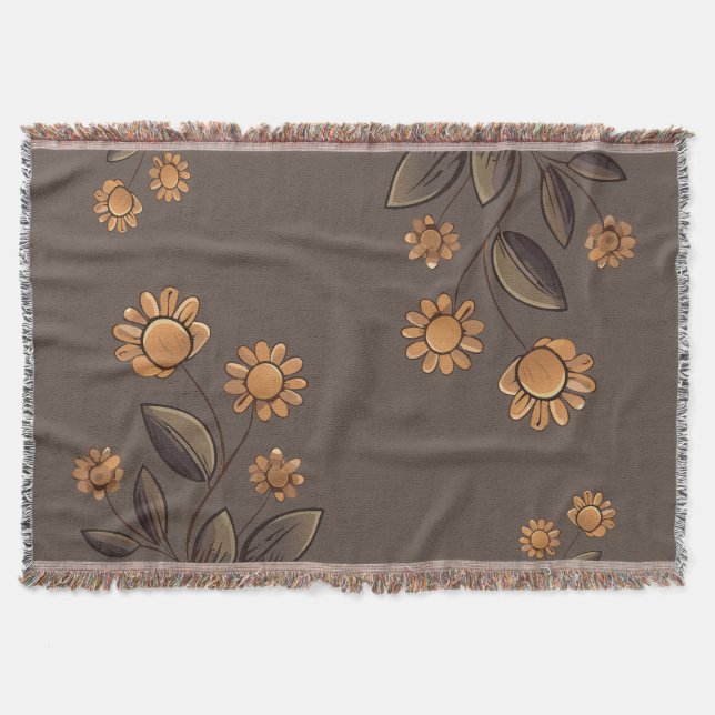 Cobertor Flores de ouro (Frente)