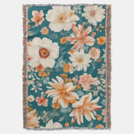 Cobertor Flores Delicadas Incríveis