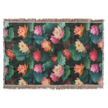 Flores Eetéreas De Lotus Rosa, Art Nouveau Inspira