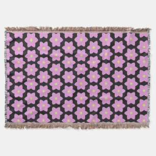Cobertor flores Pink Star cvpp2
