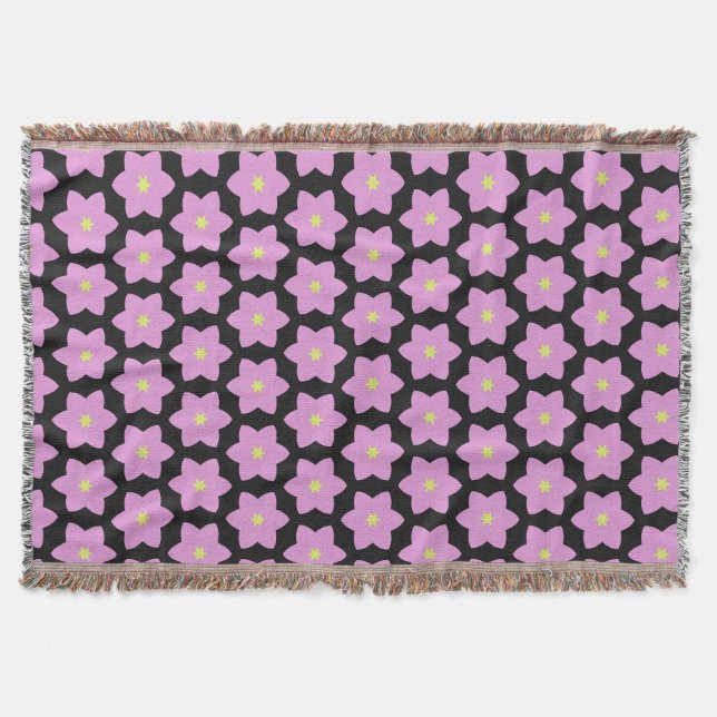 Cobertor flores Pink Star cvpp2 (Frente)