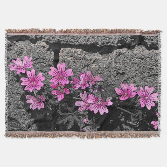 Cobertor Flores roxas (Frente)