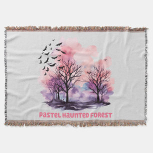 Cobertor Floresta assombrada por Pastel