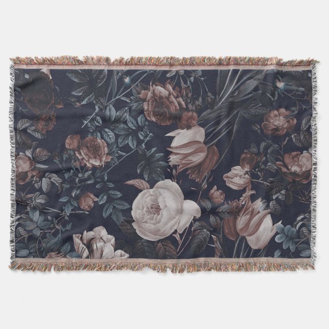 COBERTOR FLORESTA NOTURNA XXI (Frente)