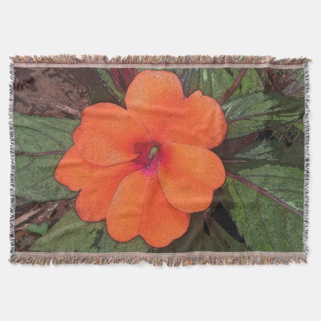 Cobertor Flower Closeup (Frente)