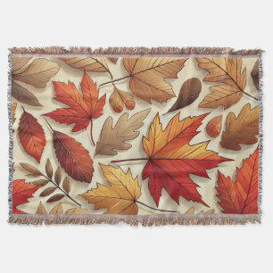 Cobertor Folhas clássicas do outono