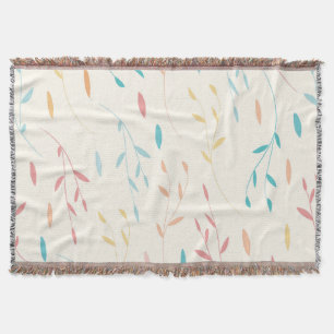 Cobertor folhas de árvores