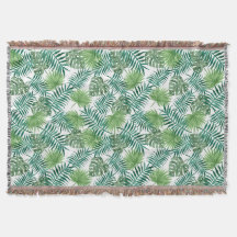 Folhas de Palmeira Botânicas Verdes Elegantes