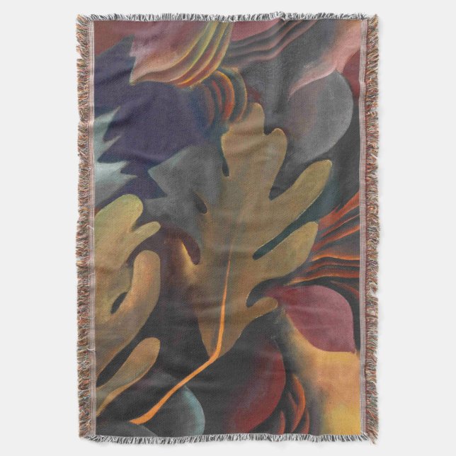 Cobertor Folhas Debaixo da Água | Georgia O'Keeffe | (Frente Vertical)