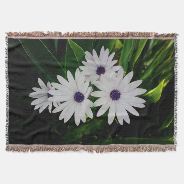 Cobertor Folheto Branco da Flor (Frente)