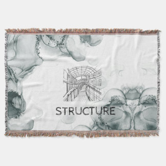 Cobertor Folheto de Cores Aquáticas de Toneladas