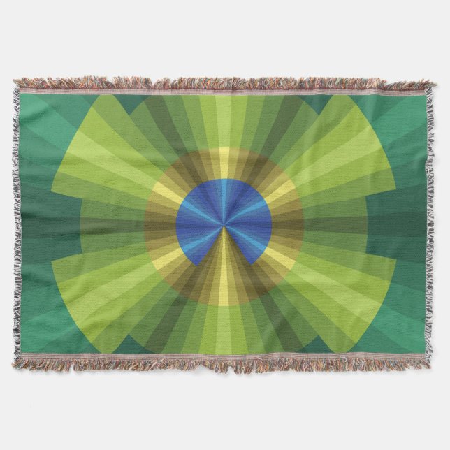 Cobertor Folheto de Lixão de Peacock (Frente)