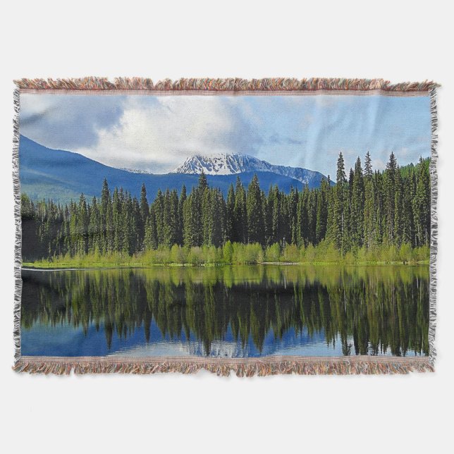 Cobertor Folheto do Lançamento da Imagem do Espelho (Frente)