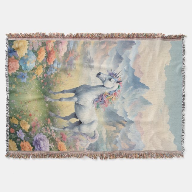 Cobertor Folheto do Unicorn (Frente)