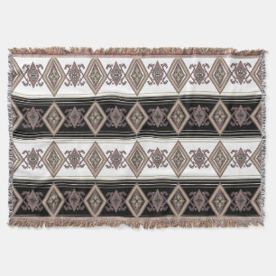 Cobertor Folk Art Design Throw