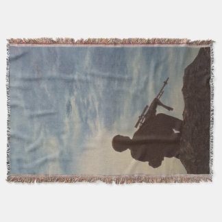 Cobertor Forças armadas gerais do lance toda a estação