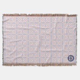 Cobertor formas circulares padrão sem costura