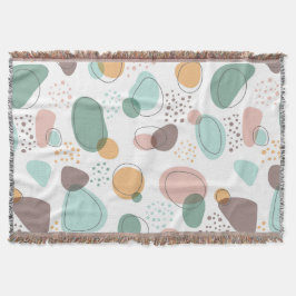 Cobertor Formas orgânicas padrão sem soldadura