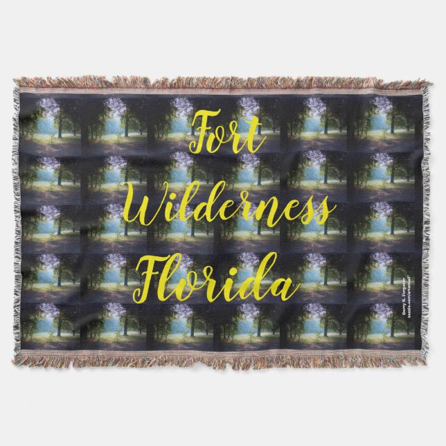 COBERTOR FORT WILDERNESS, FLORIDA (Frente)