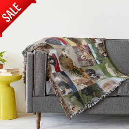 COBERTOR FOTO OFERECE MOM PAI GRANDPA GRANDMA PETS AMIGOS