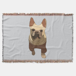 Cobertor French Bulldog, Lavender Purple