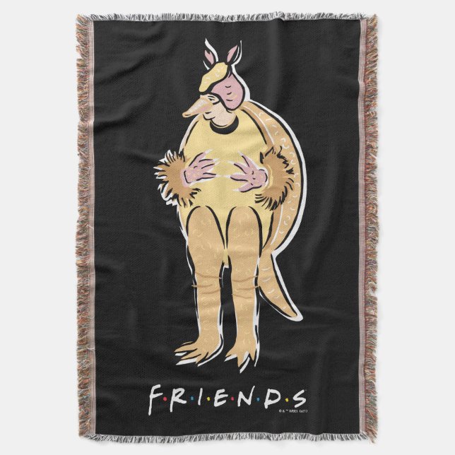 Cobertor FRIENDS™ | Tatu-Bola de Natal (Frente Vertical)
