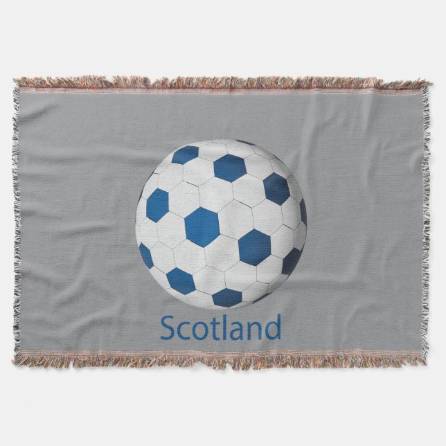 Cobertor Futebol Escócia (Frente)