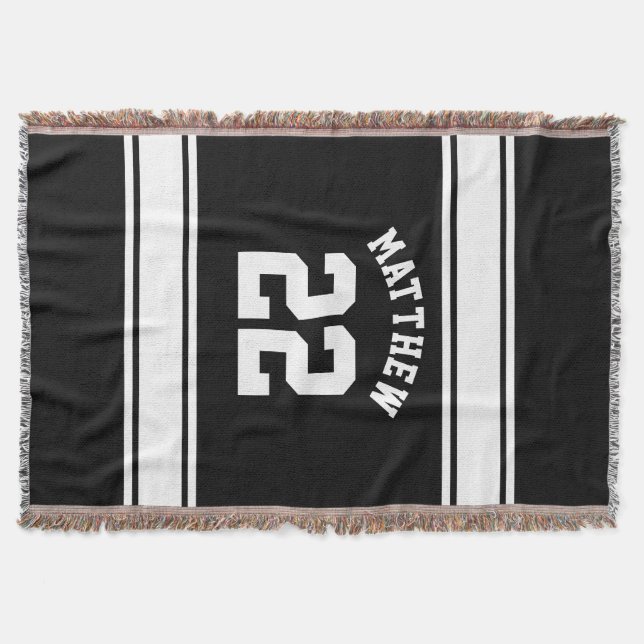 Cobertor Futebol Jersey Novelty Nome Personalizado (Frente)