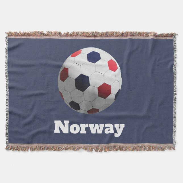 Cobertor futebol norueguês (Frente)
