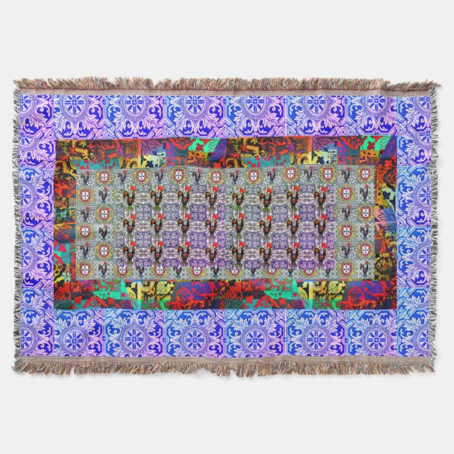 Cobertor Galo de Barcelona, Portugal (Frente)